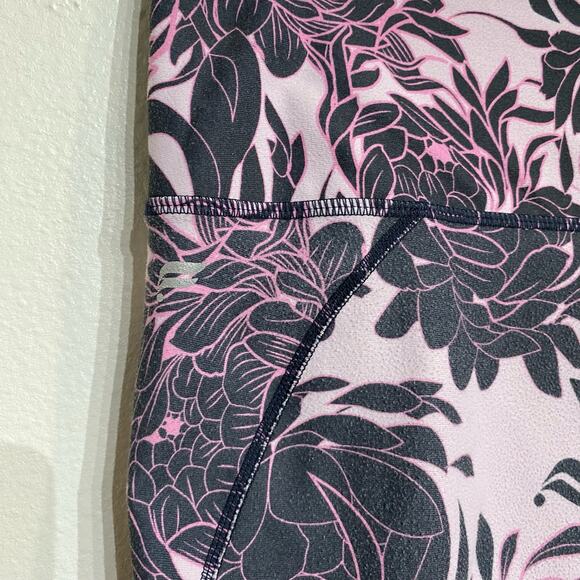 Fabletics Illustrative Peony Define PowerHold High-Waisted 7/8 Leggings Sz L - Picture 7 of 12